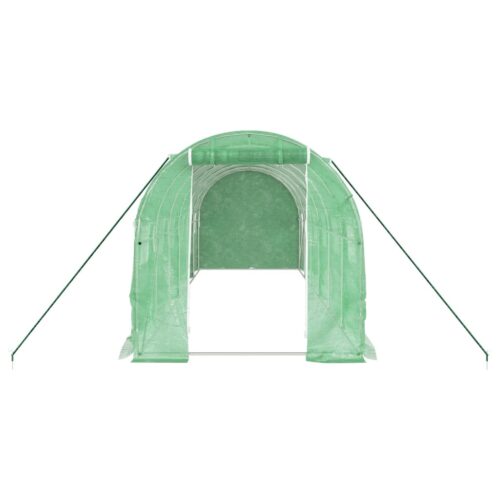Greenhouse with Steel Frame Green 12m 6x2x2m - Image 4