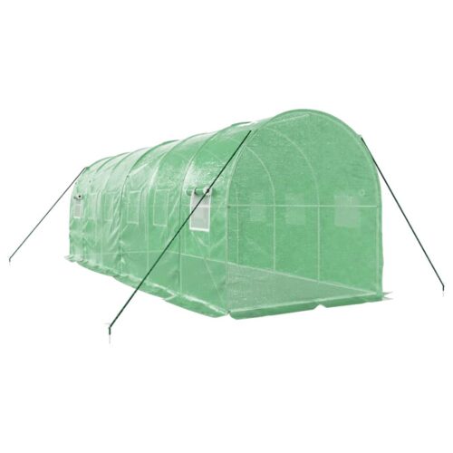 Greenhouse with Steel Frame Green 12m 6x2x2m - Image 6