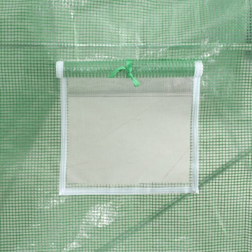 Greenhouse with Steel Frame Green 12m 6x2x2m - Image 10