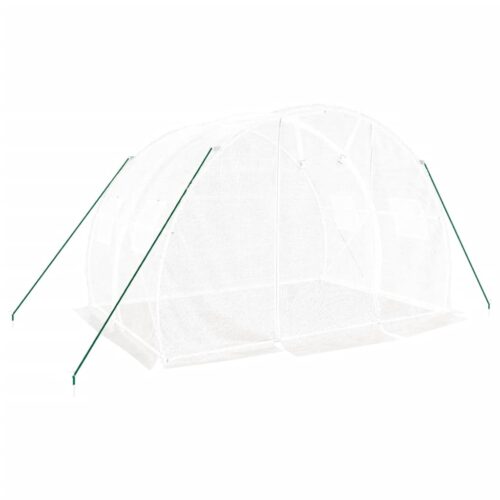 Greenhouse with Steel Frame White 6m 3x2x2m - Image 3