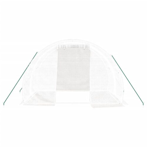 Greenhouse with Steel Frame White 6m 3x2x2m - Image 4