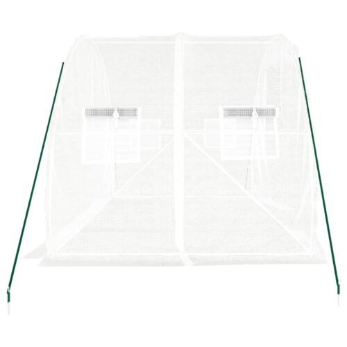 Greenhouse with Steel Frame White 6m 3x2x2m - Image 5