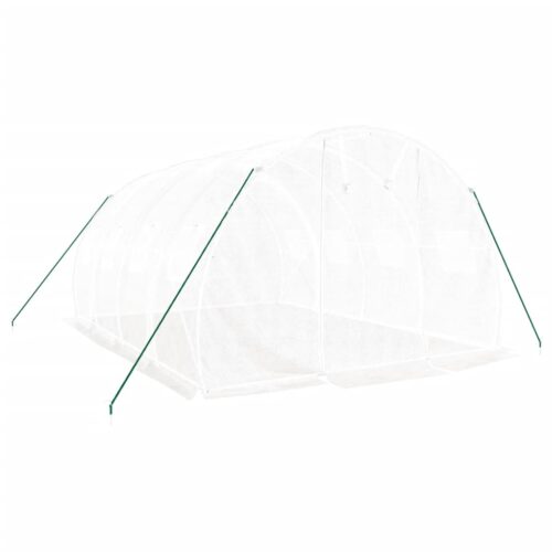 Greenhouse with Steel Frame White 12m 4x3x2m - Image 3
