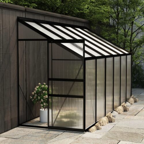 Aluminium Frame Greenhouse Transparent Walk-in Garden Shed Plant Storage House - Image 10