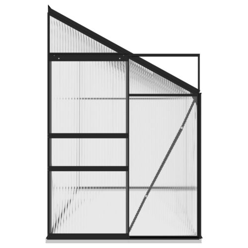 Aluminium Frame Greenhouse Transparent Walk-in Garden Shed Plant Storage House - Image 4