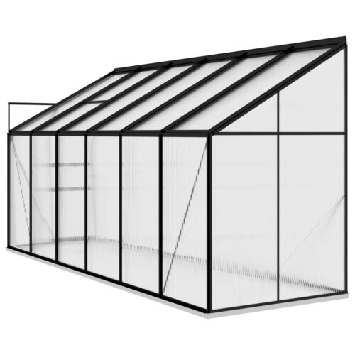 Aluminium Frame Greenhouse Transparent Walk-in Garden Shed Plant Storage House - Image 7