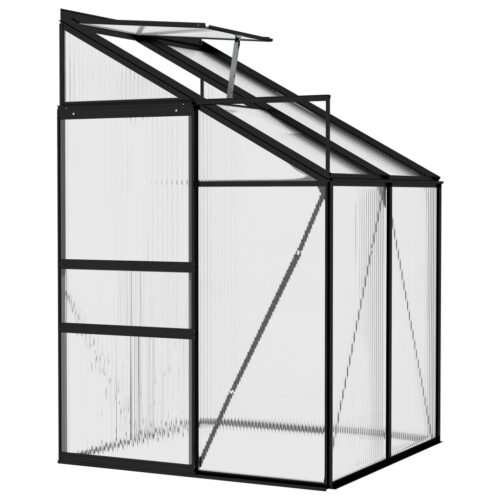 Aluminium Frame Greenhouse Transparent Walk-in Garden Shed Plant Storage House - Image 3