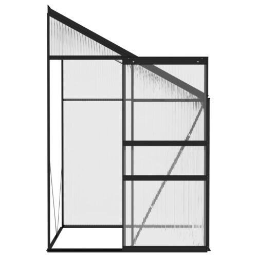 Aluminium Frame Greenhouse Transparent Walk-in Garden Shed Plant Storage House - Image 5