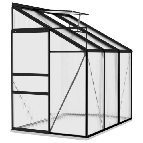 Aluminium Frame Greenhouse Transparent Walk-in Garden Shed Plant Storage House - Image 3