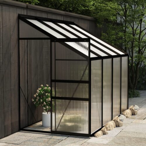 Aluminium Frame Greenhouse Transparent Walk-in Garden Shed Plant Storage House - Image 10
