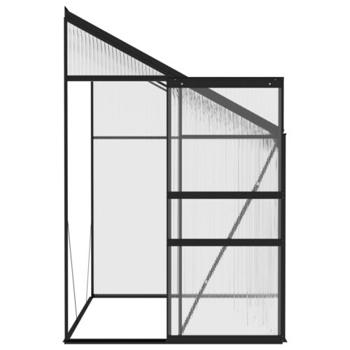Aluminium Frame Greenhouse Transparent Walk-in Garden Shed Plant Storage House - Image 5