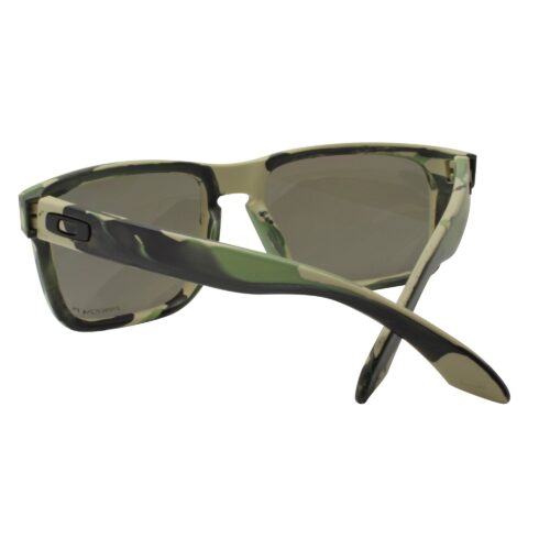 Oakley OO 9102-V255 Polarized Holbrook Woodland Spin Prizm Grey Mens Sunglasses - Image 6