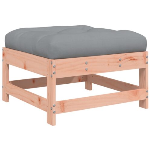 3-Piece Garden Lounge Set with Cushions Solid Wood Douglas - Image 7