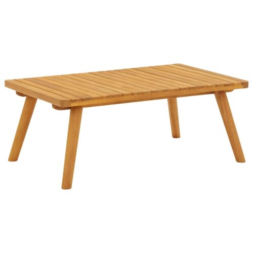 Garden Coffee Table 90x55x35cm Solid Acacia Wood - Image 2