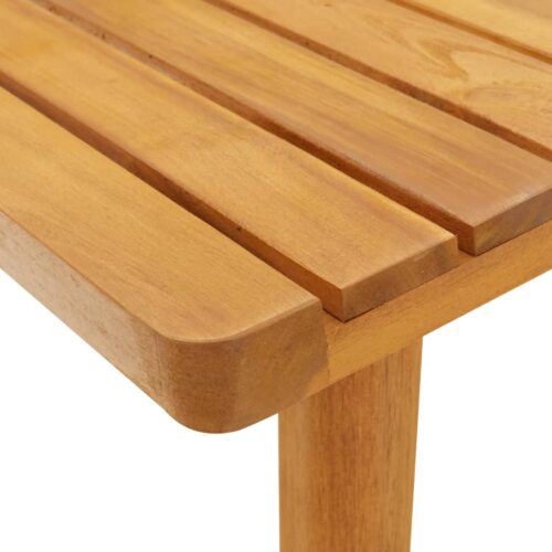 Garden Coffee Table 90x55x35cm Solid Acacia Wood - Image 5