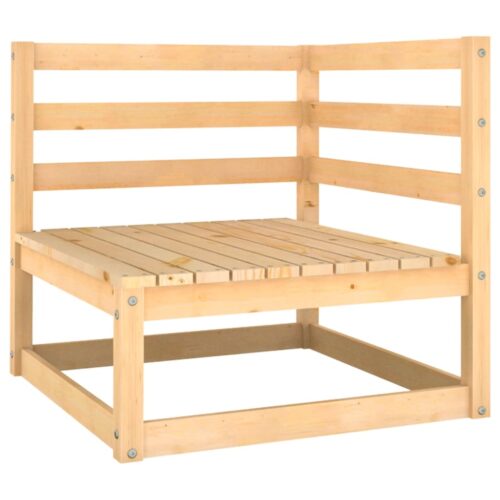 2-Piece Garden Lounge Set with Cushions Solid Pinewood - Image 3