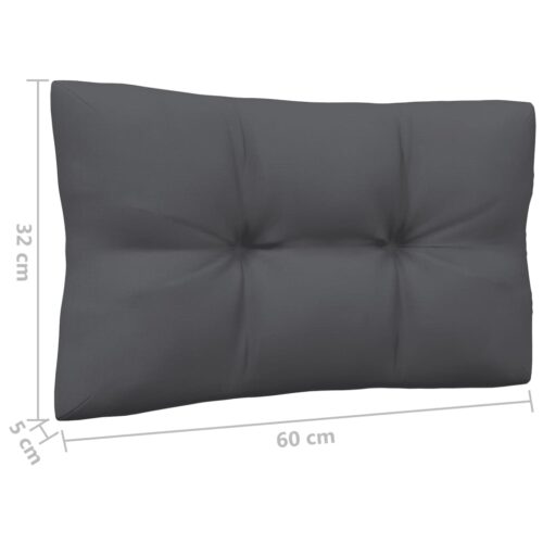 Garden Corner Sofa with Cushions White Solid Pinewood - Image 8