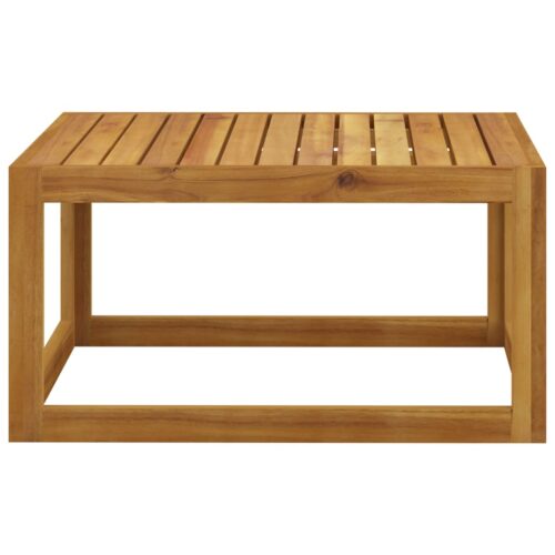 2-Piece Garden Sofa Set with Cushion Solid Acacia Wood - Image 8