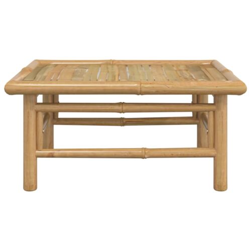 Garden Table 65x55x30cm Bamboo - Image 3
