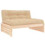 Middle Sofa 120x80cm Solid Wood Pine