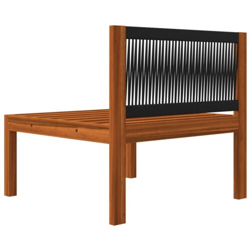 2-Piece Garden Lounge Set with Cushions Solid Acacia Wood - Image 8