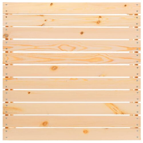 Pine Wood Outdoor Footstool Garden Patio Bench Ottoman Stool Chair Seat - Image 4