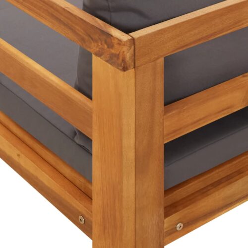 Outdoor Sun Lounger Wood Timber Garden Patio Beach Daybed Lounge Chair - Image 8
