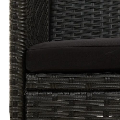 3-Seater Garden Sofa Wicker Rattan Outdoor Patio Lounge Dining Chair Loveseat - Image 7