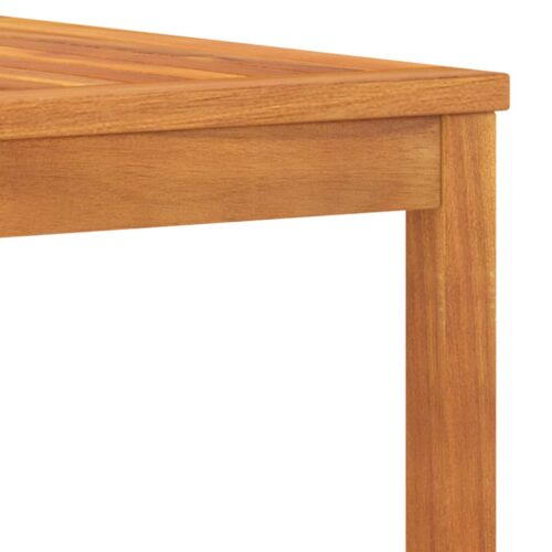 Coffee Table 100x50x33cm Solid Acacia Wood - Image 5