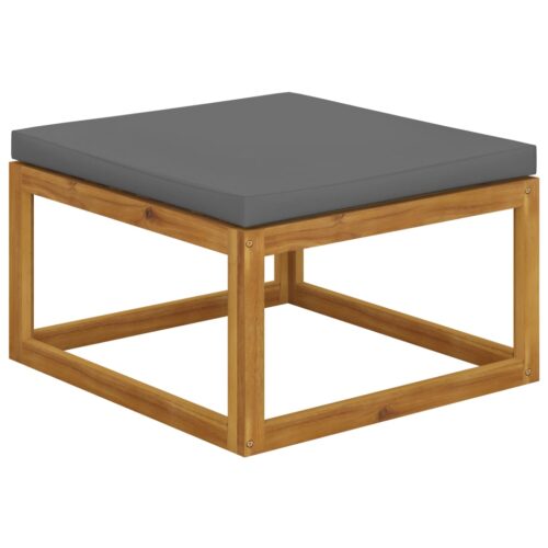 3-Piece Garden Lounge Set with Cushions Solid Acacia Wood - Image 7