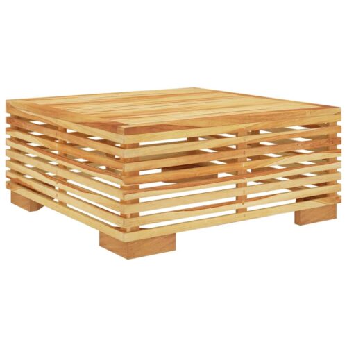 Garden Coffee Table 69.5x69.5x31cm Solid Wood Teak