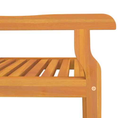 3-Piece Garden Dining Set Wood Timber Outdoor Patio Furniture Acacia - Image 9