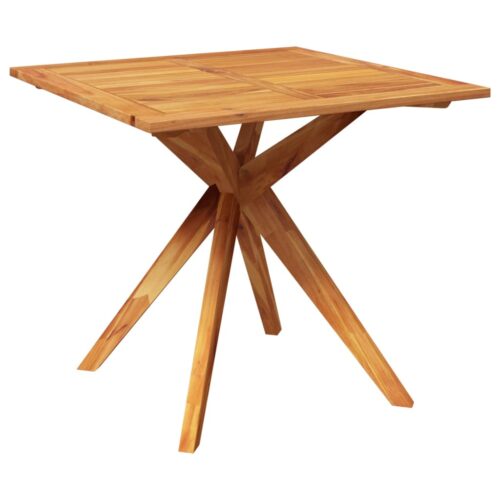 3-Piece Garden Dining Set Wood Timber Outdoor Patio Furniture Acacia - Image 6