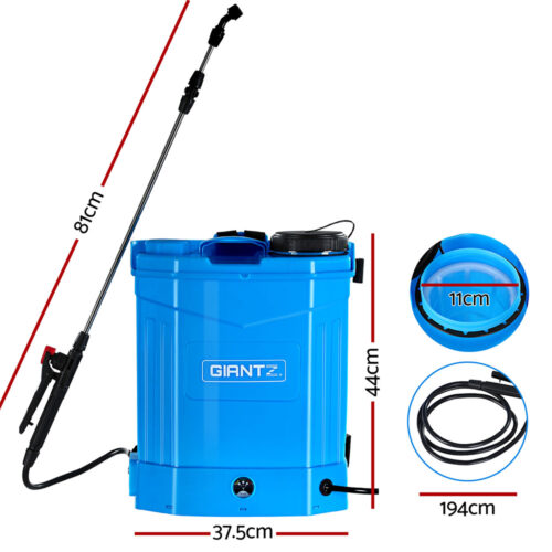 Giantz Weed Sprayer Electric 16L Knapsack Backpack Pesticide Spray Farm Garden - Image 3