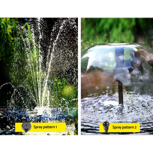 Gardeon Solar Pond Pump Submersible Water Fountain Kit 9.8FT - Image 6