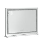 Embellir Bluetooth Makeup Mirror 58x46cm Hollywood Vanity with LED Light Crystal