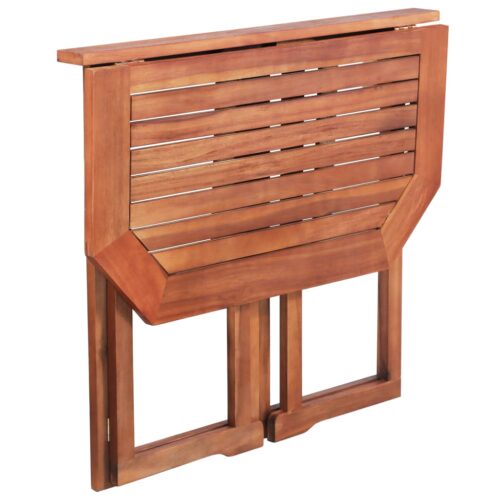 2-Piece Bistro Set Acacia Wood Timber Outdoor Patio Furniture - Image 4