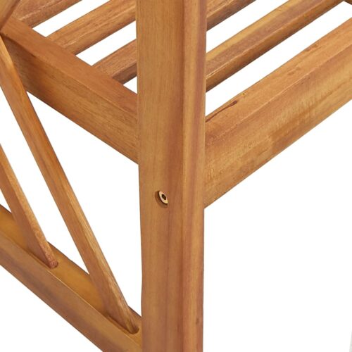 2-Piece Garden Lounge Set Acacia Wood Timber Outdoor Patio Furniture - Image 7