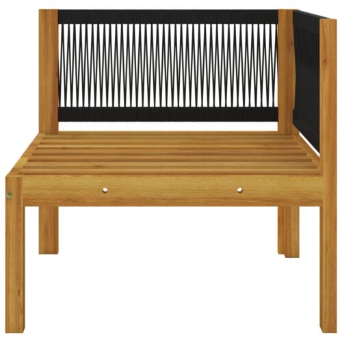 2-seater Garden Bench with Cushions Acacia Wood Timber Outdoor Patio Furniture - Image 8