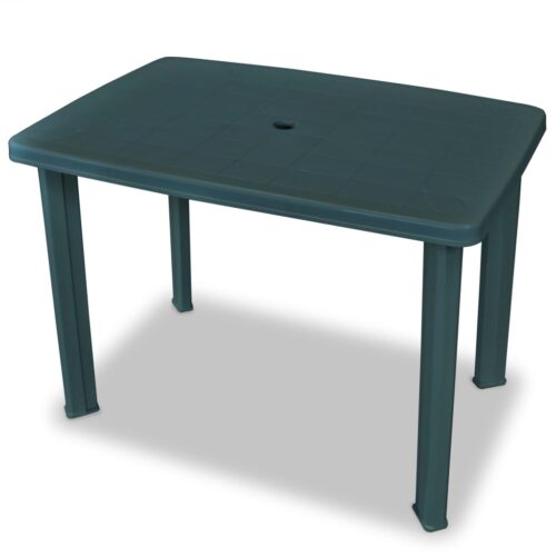 3-Piece Bistro Set Plastic Green - Image 3