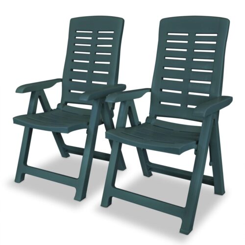 3-Piece Bistro Set Plastic Green - Image 4