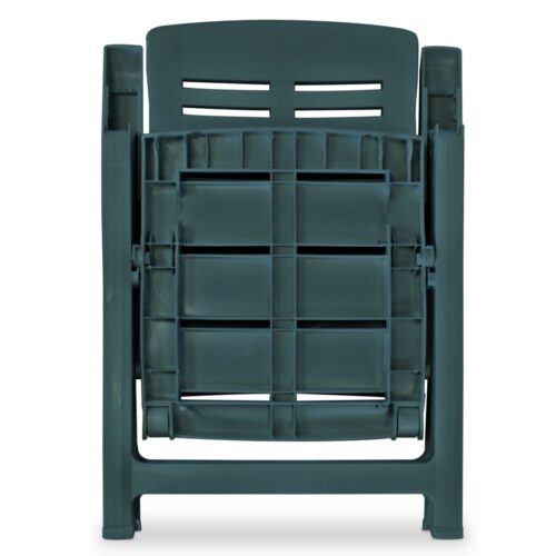 3-Piece Bistro Set Plastic Green - Image 7