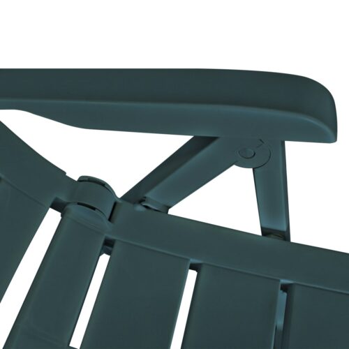 3-Piece Bistro Set Plastic Green - Image 8
