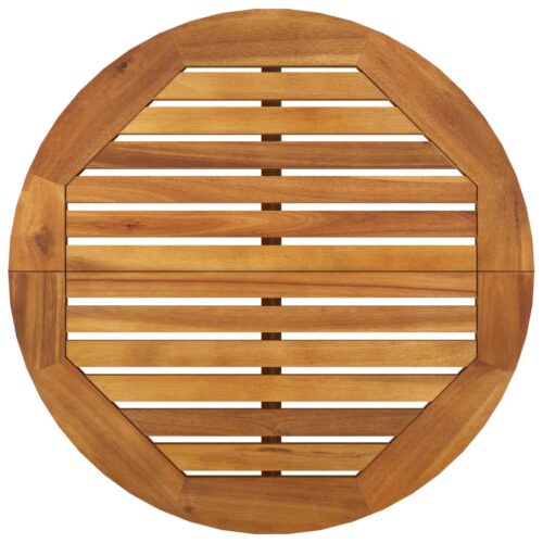 3-Piece Garden Bar Set Wood Timber Outdoor Patio Furniture Acacia - Image 7