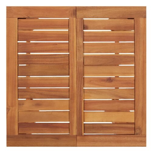 3-Piece Garden Bar Set Wood Timber Outdoor Patio Furniture Acacia - Image 7