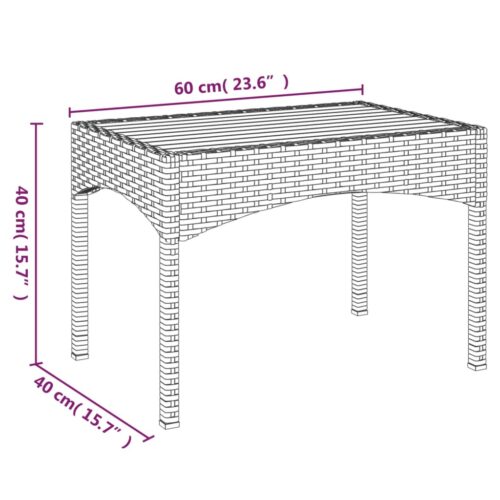3-Piece Garden Lounge Set with Cushions Grey Poly Rattan Wicker Outdoor Patio Furniture - Image 7