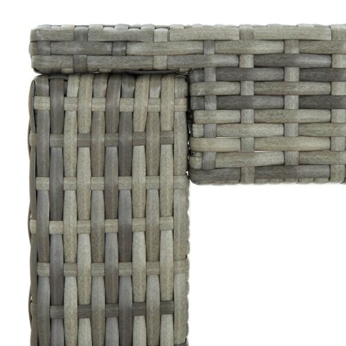 3-Piece Outdoor Bar Set Garden Patio Dining Bistro Stools Chairs Table Rattan - Image 11