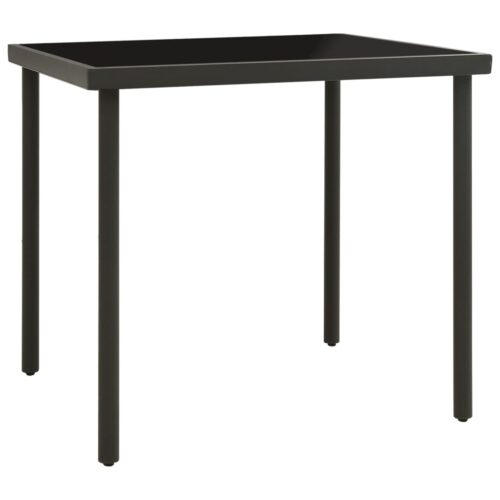 3-Piece Outdoor Dining Set Steel - Image 3