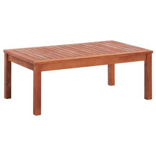 4-Piece Garden Lounge Set Acacia Wood Timber Outdoor Patio Furniture - Image 4