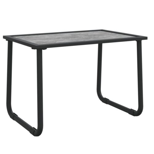 4-Piece Garden Lounge Set with Cushions Anthracite Steel - Image 8